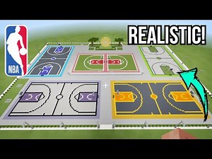 Minecraft: How to Create the NBA 2K MyPark Ground in REAL-LIFE!! | Realistic! | Tutorial (2020)