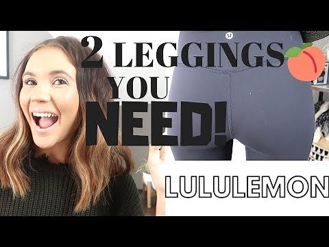 LULULEMON LEGGING TRY ON HAUL! THE BEST LEGGINGS FOR PETITE BODY SHAPE