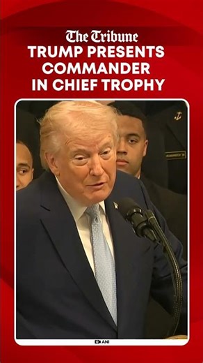 Trump hosts Commander in Chief Trophy ceremony at White House, honoring top college football team