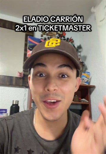 Compra 2x1 en boletos de Eladio Carrión