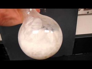 Supersaturated Solutions Eiffel Tower Chemistry Demonstration (Sodium Acetate)