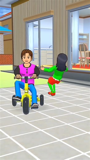 Yuta kabur membawa sepeda Mayu🤣😂#sakuraschoolsimulator #youtubeshorts #shorts #shortvideo #funny