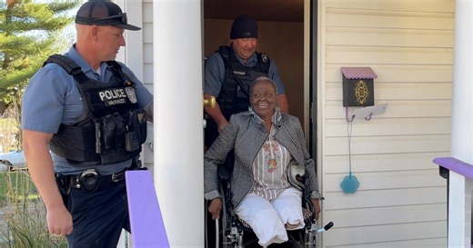 KCPD officers build custom wheelchair ramp for beloved south KC community advocate