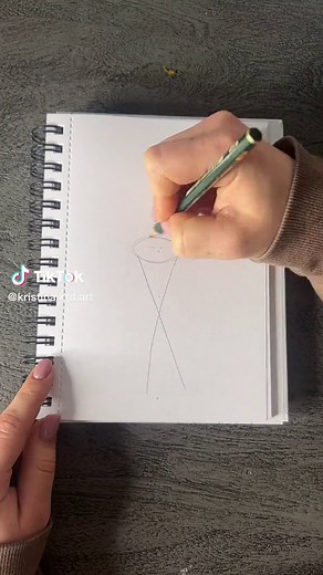 Zeitraffer-Zeichnen Tutorial: Outfitskizzen für Anfänger