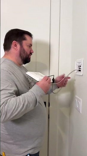 Wireless security and smart home panel installation | #smarthome #security #ryobi
