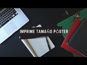 "COMO IMPRIMIR MAS GRANDE SI TENES IMPRESORA A4" Y CREAR A3 Y TAMAÑO POSTER"