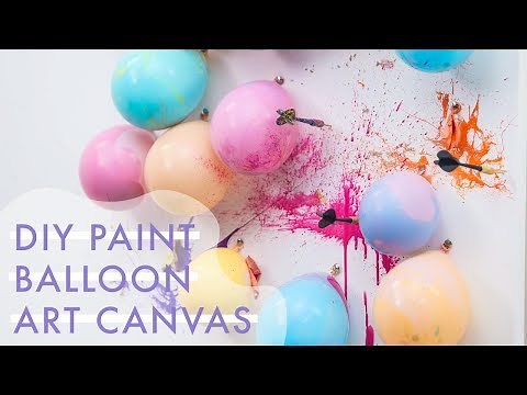 DIY Balloon Dart Paint Splash Game | Makeful