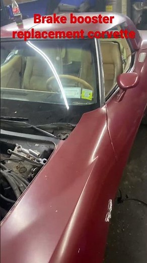 Brake booster replacement Corvette 1974