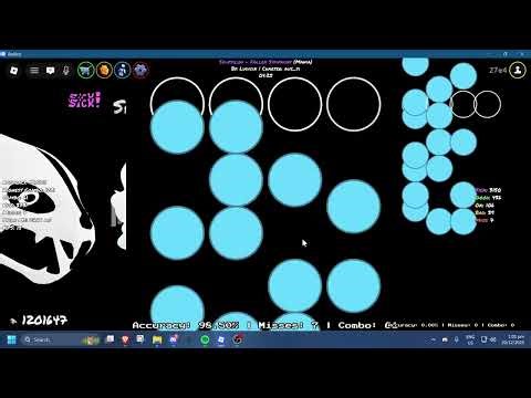 when you try to play osu songs in funky friday..