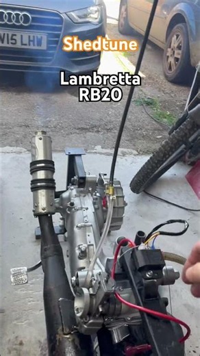 First start of the RB20 engine!