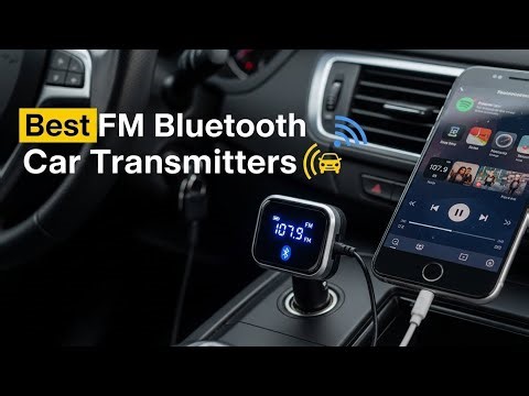 TOP 5 Best FM Bluetooth Car Transmitters 2026 | Best fm transmitter for android