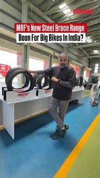 MRF's New Steel Brace Range | Boon For Big Bikes In India? #overdrive