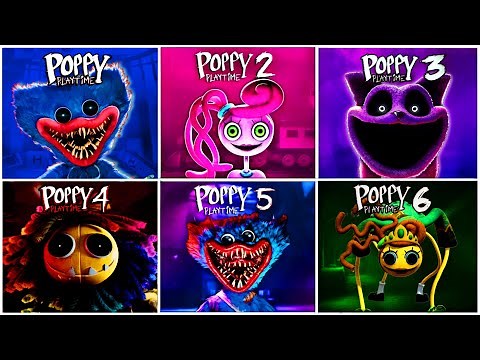 Poppy Playtime Chapters 1 2 3 4 5 & 6 – Full Gameplay Walkthrough + All Endings | No Commentary