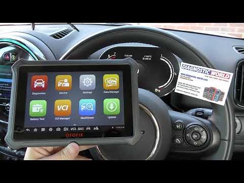 Mini SRS Airbag Light Reset With OTOFIX D1 Countryman Hatch Clubman Paceman Convertible Coupe