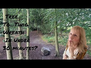 I Made A Rustic Wreath Out Of My Tree Twigs!