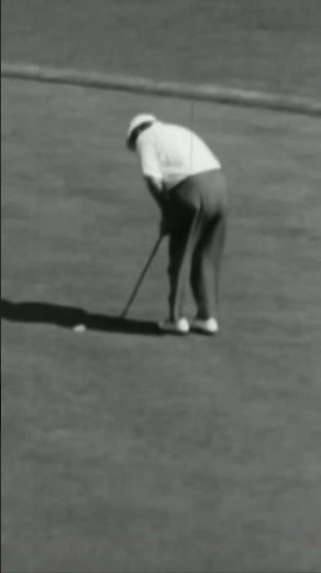 Legendary putter Bobby Locke’s putting stroke