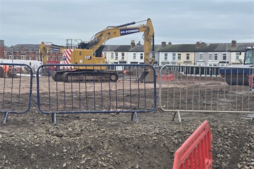 How it looks now - levelling off continues for £65m Multiversity project