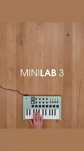 🎹 All of Arturia’s expertise packed into an ultra-compact controller 😍 Perfect for creating anywhere in style, with a premium keyboard, responsive pads, faders, and encoders. | Arturia