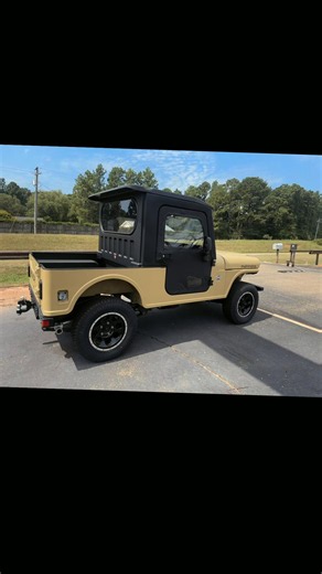 2026 Mahindra Roxor All-Weather Cab — Tan, $26,999