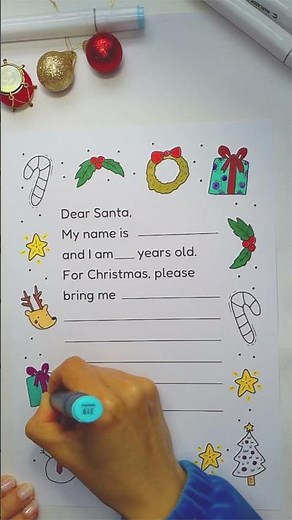 🎅 FREE Christmas letter printable!
