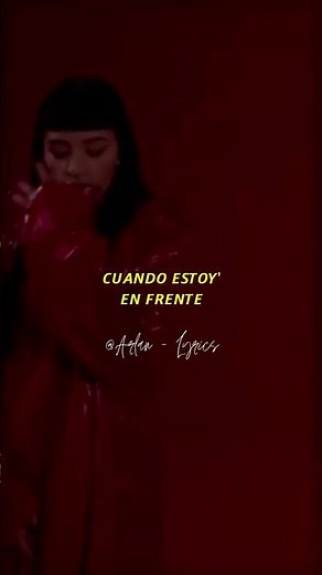 YO NO QUIERO SER MALA, PERO ES EVIDENTE - (Cazzu)