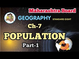 Class 8th | Geography | Chapter 7 Population | Maharashtra Board