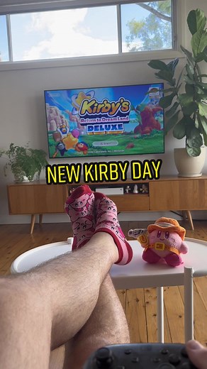 Happy new Kirby day to those who celebrate #kirby #nintendo #hallaboratory #kirbyreturntodreamland #nintendoswitch #gaming #waddledee #metaknight