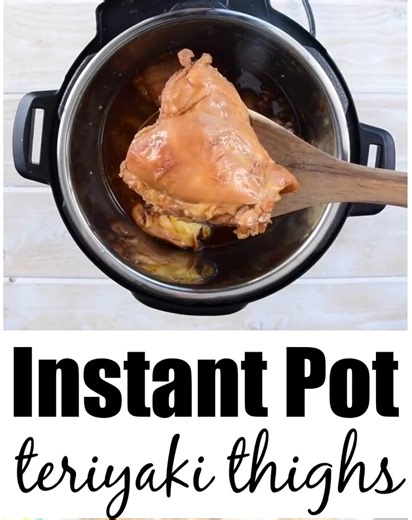 These are some of the most incredible Instant Pot spicy teriyaki chicken thighs I’ve ever made in my pressure cooker! https://temeculablogs.com/instant-pot-spicy-teriyaki-chicken-thighs/ | The Typical Mom