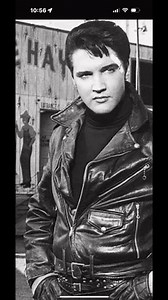 Elvis’s 16th film Roustabout 1964. He did his own stunt on the motorcycle against the advice of the director . The bandaid he wears in the first part of the movie is real . | All Things Elvis