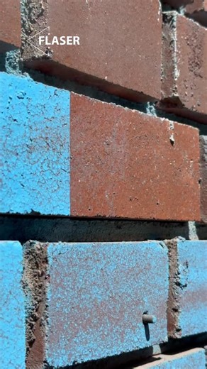 MANUFACTURER OF CLEANING LASERS on Instagram: "Each brick has its own structure, density, and history of interaction with its environment. Even within a single wall, individual elements can respond to cleaning in entirely different ways. It is this natural diversity that makes restoration work dependent on tools that allow full control over the process. Laser technology makes it possible to precisely adjust parameters to a specific surface, so each brick can be treated individually, according to