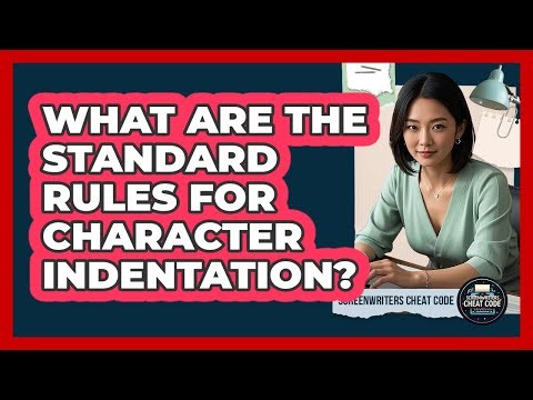 What Are The Standard Rules For Character Indentation?