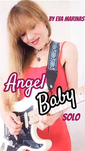 Angel Baby — John Lennon | Female Fingerpicking Guitar Solo by Eva Marinas