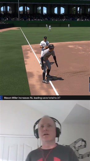 Why Did the Leftfielder Run to the Wall? | Ball Landed 20 FT in Front of Him! #mlbtheshow25