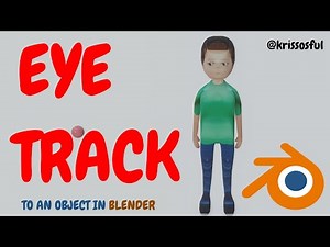 How to make eyes track to objects #blender #animation #tutorial #cg#blender3d #blendertutorial #3d