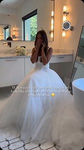 A bride’s biggest nightmare!! 😅👀 . . . #bride #weddingday #azazie #relable #mood #bridetobe #2025bride #2026bride | AZAZIE