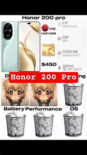 Honor 200 Pro #phonereview #honor200pro #smartphone #honor