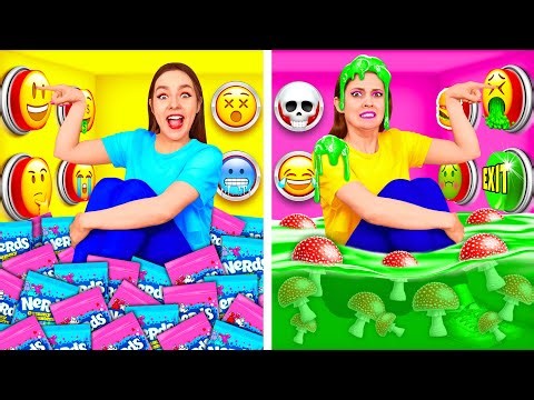 Défi 1000 Boutons Mystères Seulement 1 Vous Permet De Vous Échapper | Farces et Astuces Sympas