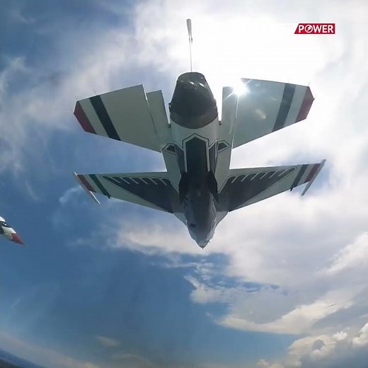 USAF Thunderbirds Cockpit Footage #shorts