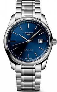 Longines Master Collection Blue Dial Stainless Steel Bracelet Watch, 40mm - L27934926