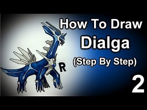 How To Draw Dialga Step By Step Part 2