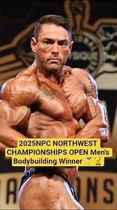 2025 NPC NORTHWEST CHAMPIONSHIPS OPEN JOSEPH MAJOR Men's Bodybuilding Overall Winner 🥇🏆