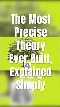 The Most Precise Theory Ever Built, Explained Simply #particlephysics #standardmodel #physics #sci
