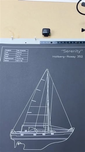 Drawscape | 🛍️ Shop Sailboat Blueprint Art (Hallberg-Rassy 342) Build your own custom blueprint art @ https://www.drawscape.io Drawn with precision... | Instagram