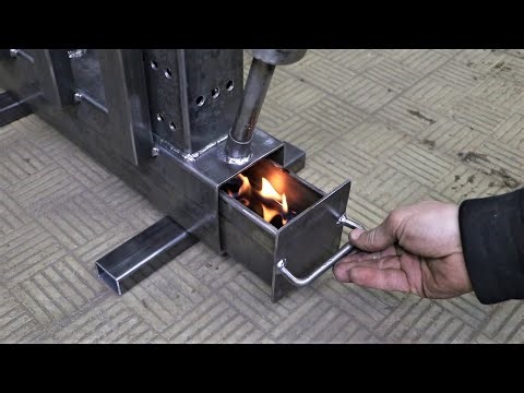 How to Build a Waste Oil Furnace for Your Garage!