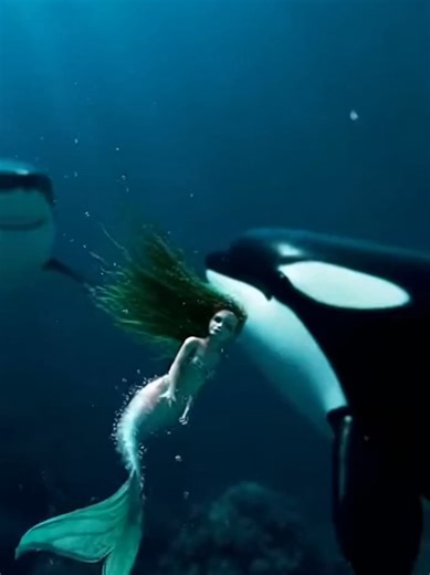 #viral #tik_tok #mermaid #orca #shark