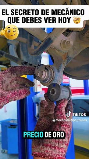 Repara buje de tijera automotriz sin herramientas caras