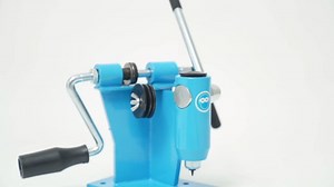 Chainsaw Chain Breaker and Spinner 2-in-1 Benchtop Tool with Rivet Punch and Anvil Set, Manual Chain Repair Tool for Most Chainsaw Chains