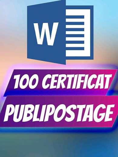 Générer 100 Certificats Word en 1 Minute (Méthode PRO)
