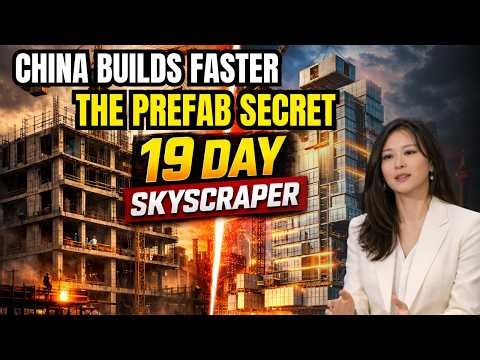 How China Builds a SKYSCRAPER in 19 Days (The Prefab Revolution)