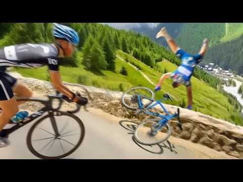 The Most UNBELIEVABLE Cycling Crashes Ever Recorded — You’ll Be Shocked!